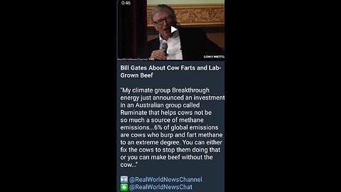 News Shorts: B. Gates, Cow Farts; Fake Meat