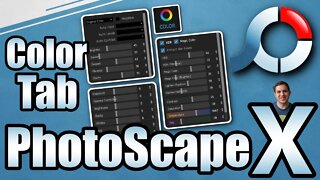 PhotoScape X Color Tab Tutorial!