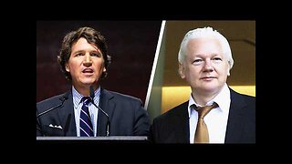 Tucker Carlson Responds to Julian Assange’s Release