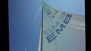 Sailing around Dana Point