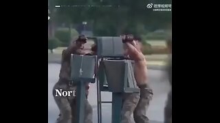 North Korean military.