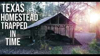 Abandoned Texas Homestead 20 Inches Of SNOW!/ Texas Snow Storm 2021! 4k video