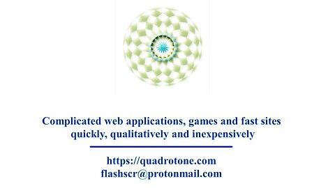 Complicated applications, games and fast sites quickly, qualitatively and inexpensively