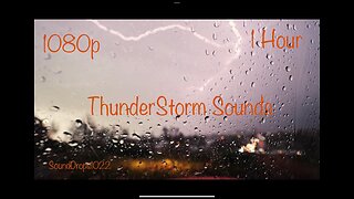 Get Into Focus With 1 Hour Of Thunderstorm Sounds Video