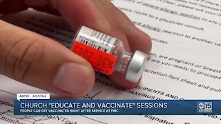 Valley church joins efforts with vaccine education sessions