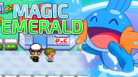 Pokemon Magic Emerald - New GBA Hack ROM has Battle trainers from other regions, Pokepark Theme Park