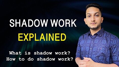 What is Shadow Work?—And How To Do It! | Pawan Nair (The Dope Soul)
