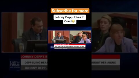 Funny moments from Johnny depp trial #shorts