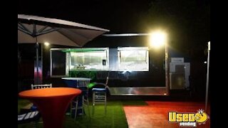 Very Lightly Used 8.5' x 18' Kitchen Food Trailer | Loaded Mobile Kitchen for Sale in Florida