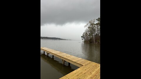 The calm before the storm on the Coosa River!!!!
