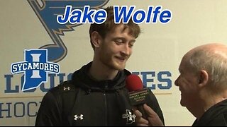 Post-Game Interview with Indiana State's Jake Wolfe after 94-72 MVC Semifinal Win Over UNI