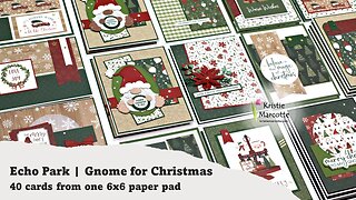 Echo Park | Gnome for Christmas | 40 Cards