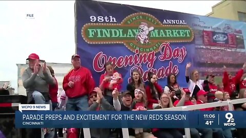 Reds Opening Day parade scheduled for April 12