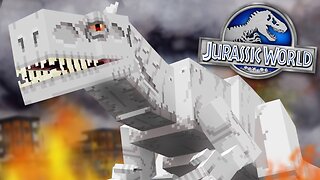WE HAVE INDOMINUS REX!!! - Jurassic World Minecraft DLC | Ep3
