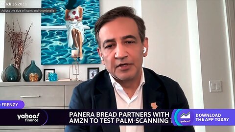 CBDC | "You Can Now Pay for Your Panera Sandwich With the Palm of Your Hand. The Restaurant Chain Partnering with Amazon.com To Test Its Palm Reading Technology." - Yahoo! Finance (March 26th 2023)
