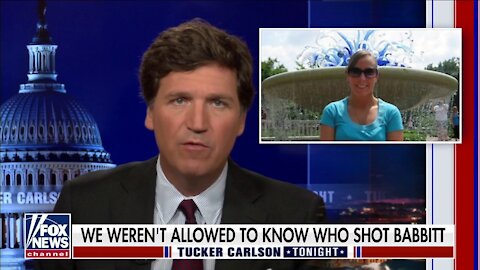 Tucker Carlson reacts to Capitol Police officer speaking out about shooting Ashli Babbitt