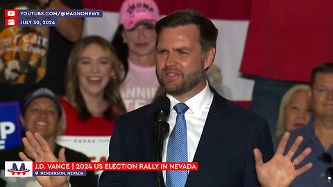 🇺🇸 JD Vance | Republican Vice Presidential Nominee MAGA Rally in Henderson, Nevada (July 30, 2024)