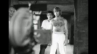 Cross kick Studio Films Bruce Lee and chuck Norris way of the Dragon in front of camera