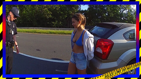 20-Year-Old Girl with Crazy Passenger Gets Arrested for DUI | Blue Patrol Bodycam