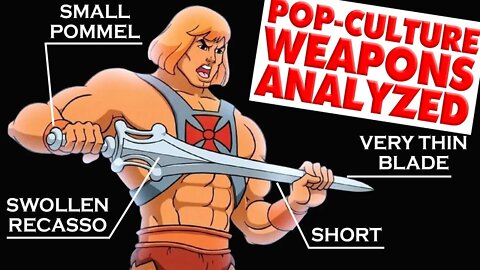 The HE-MAN POWER SWORD reviewed and redesigned! Pop-culture weapons analyzed