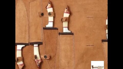 Damascus Steel Knives Set #shorts #knives #knife
