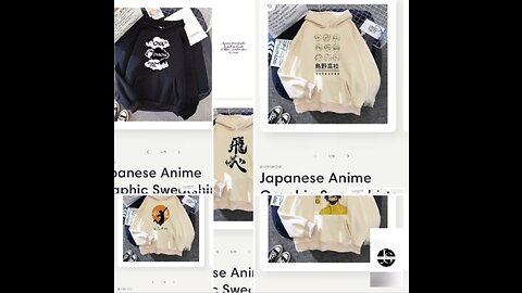 For 29,68 $ you can get one of these Japanese Anime Sweatshirts at https://jeunshow.store