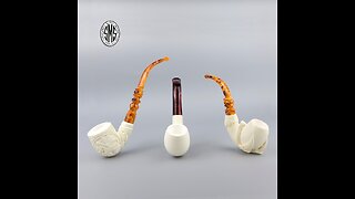 A Few Examples of Our New Meerschaum Pipes at MilanTobacco.com