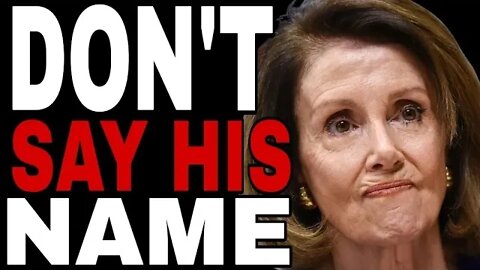 NANCY PELOSI PANICS WHEN AKED ABOUT TRUMP RETURNING TO THE WHITEHOUSE