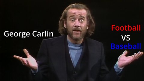 Saturday Night Live: George Carlin on Football and Baseball Words #shortvideo #funny