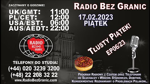 17.02.2023 - 11:00 - „Tłusty Piątek!” - EP06/23