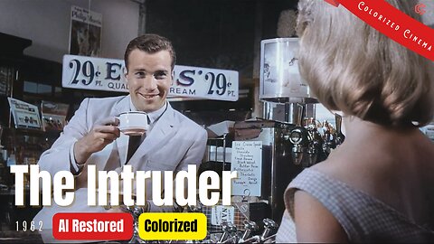 The Intruder (1962) | Colorized | Subtitled | Full Movie | William Shatner, Jeanne Cooper | Drama