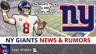 Giants Rumors: Daniel Jones EXTENSION? Azeez Ojulari Update + Mike Kafka & Wink Interview w/ Colts