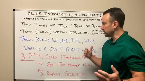 Three questions too see which type of life insurance is right for you!