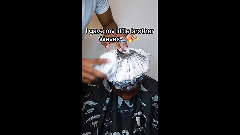 I Gave my little brother full 360 waves