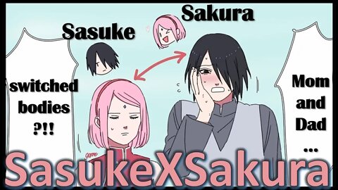 Body swap - Sakura and Sasuke [SasuSaku] Doujinshi [English] [HD]