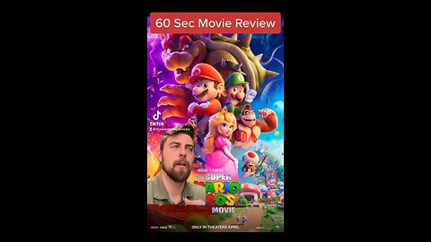 THE SUPER MARIO BROS. MOVIE | 60 Second Movie Review