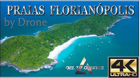 Praias Lindas em Florianópolis Vistas de Cima - Mavic 2