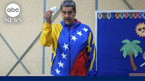 President Nicolás Maduro declared winner in Venezuelan election