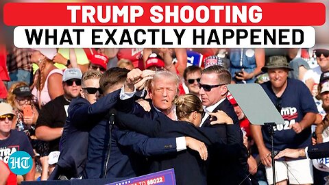 Trump Shooting: Bid To Murder Ex-President - What Exactly Happened | US Election | MAGA Rally