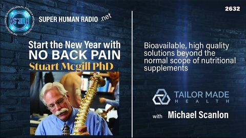Start The New Year With No Back Pain + Beyond The Scope of Nutritional Supplements