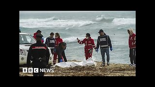 59 people including 12 children drown as boat sinks off Italy - BBC News