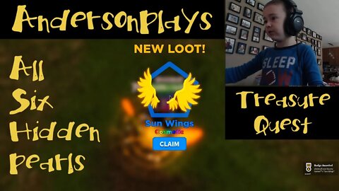 AndersonPlays Roblox Treasure Quest - Where to Find All 6 Hidden Pearls