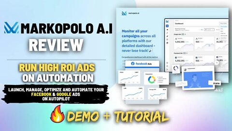 Markopolo A.i Review, Demo + Tutorial | Best AD Management Tool for Facebook/Instagram & Google Ads