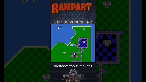 Do you remember #rampart for the #snes ? #puzzle #midway #tengen