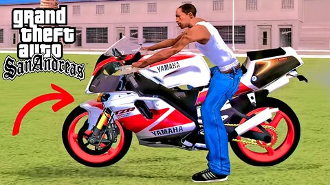 Secret Yamaha R250 Bike Location in GTA San Andreas (Cheat Code)