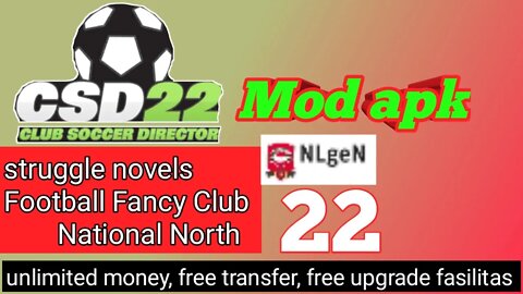 Club Soccer Director CSD22 Mod Apk National North 22 Football Fancy Club vs Guiseley
