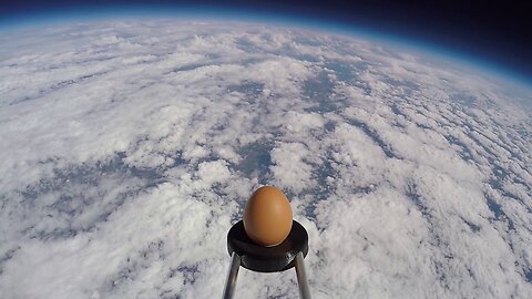 Dropping an EGG from SPACE! Will it survive?