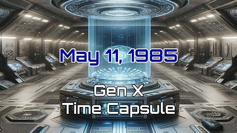 May 11th 1985 Gen X Time Capsule