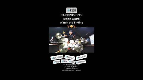 Iconic Outro RUSH - Subdivisions