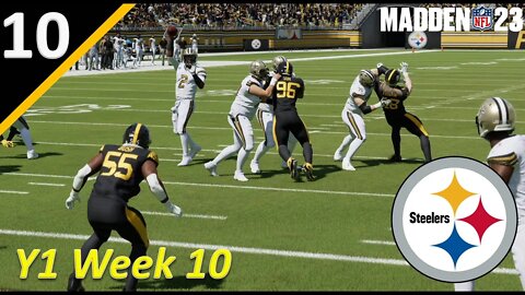 Defense Showed Up to Play Today! l Madden 23 Pittsburgh Steelers Franchise Ep. 10